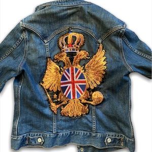 Custom Gap denim jacket